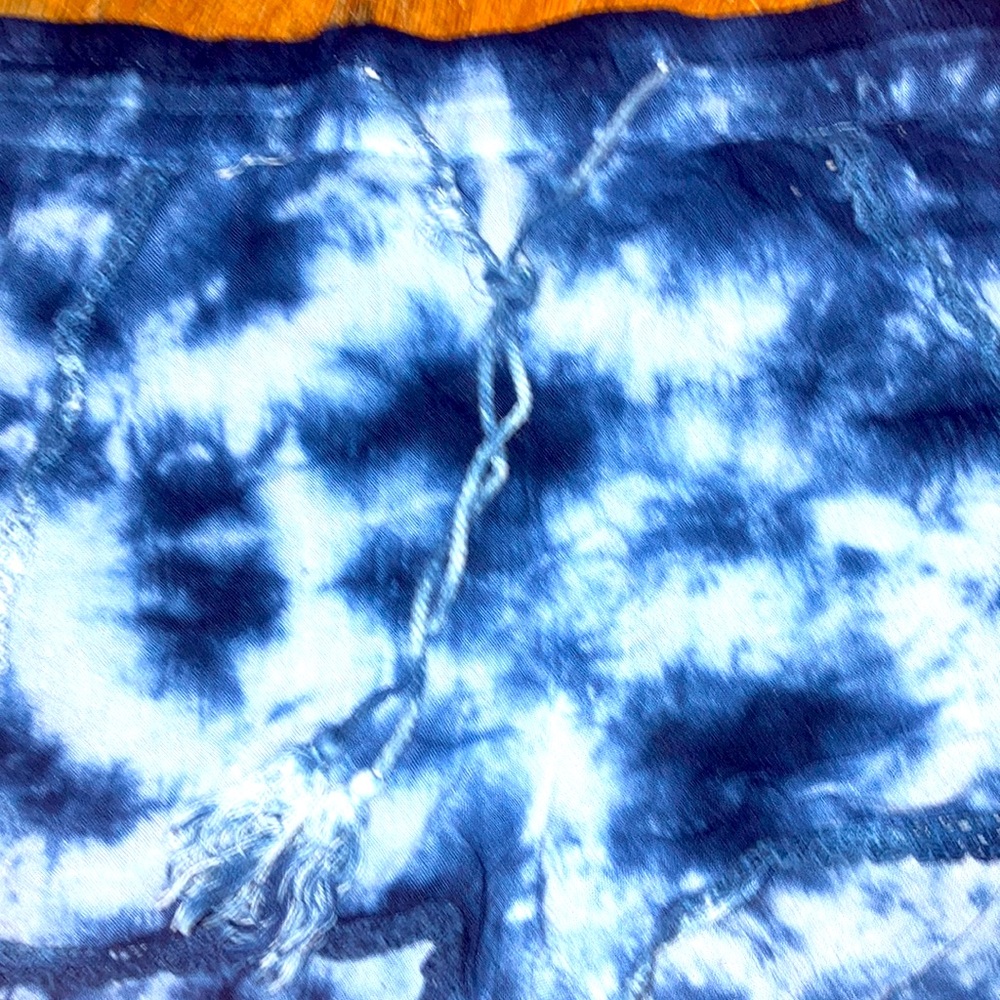Medium Size, Mudd Blue Tie-Dye, Shorts.